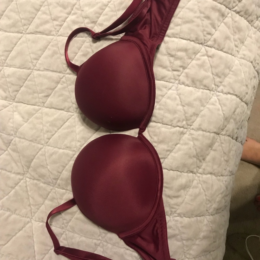 Maroon victoria secret bra 34 D